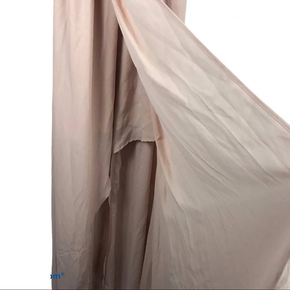 Show Me Your Mumu Heather Maxi Dress Mauve Tan V-Neck Sleeveless Large - Picture 10 of 15